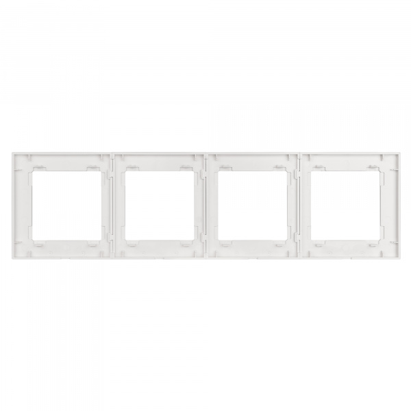 Рамка стеклянная FRM-GLARE-GS-4-WH (Arlight, -)