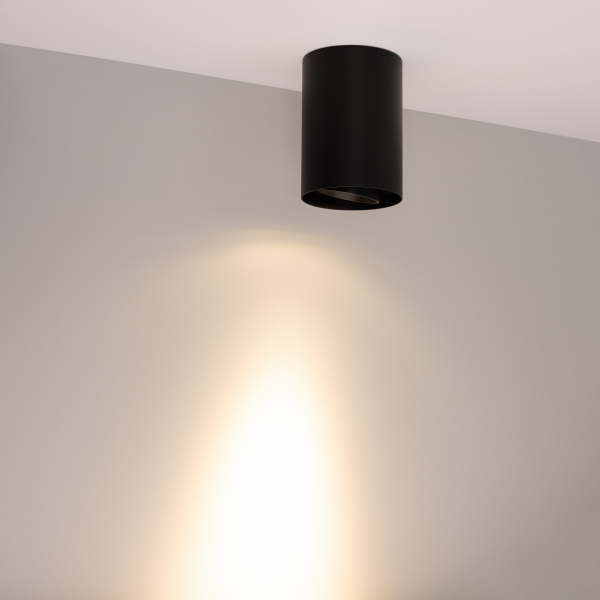 Arlight Светильник SP-FOCUS-R86-10W Warm3000 (BK, 15 deg, 230V) (IP54 Металл, 5 лет)