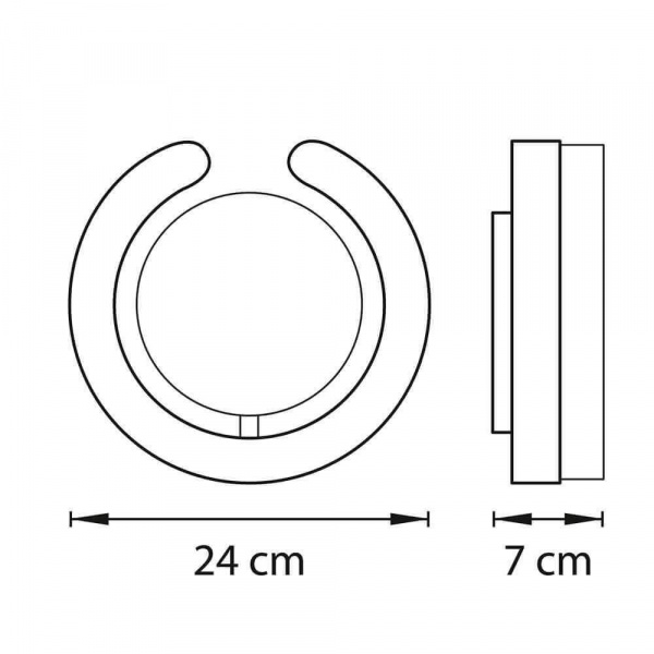 Настенный светильник Lightstar Unitario 763646