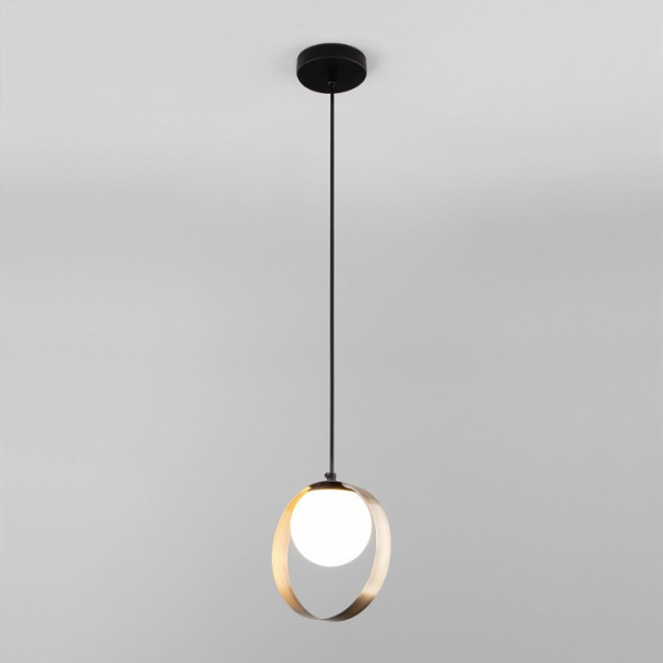 Подвесной светильник 50205/1 черный / бронза Eurosvet Dublin