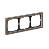 Systeme Electric ArtGallery Pure Органическое стекло Мокко Рамка 3-ая