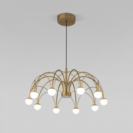 Подвесной светодиодный светильник 90030/10 LED золото Eurosvet Ragno