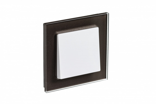 SE AtlasDesign Nature Стекло мокко Рамка 1-ая