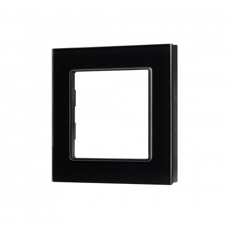 Arlight Рамка стеклянная FRM-GLARE-GS-1-BK (-)