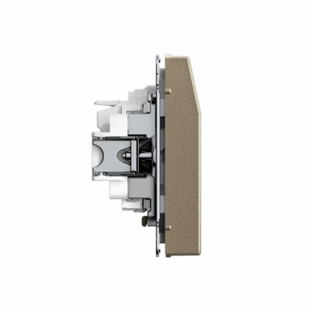 Systeme Electric ArtGallery Шампань Выключатель карточный 10А, без задержки времени, быстр.клемм.