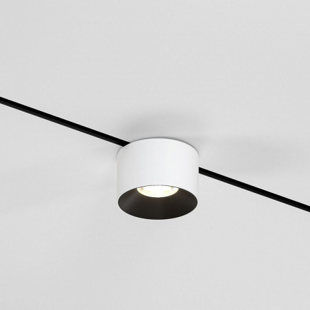 Mini Magnetic Трековый светильник 5W 3000K (белый/черный) 85205/01 Elektrostandard Mini Magnetic a067277