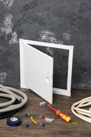 EKF Basic Люк ревизионный металл 300х300 (ШхВ внутр.)