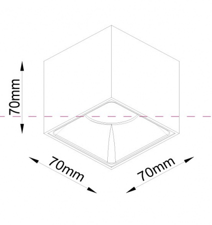 Потолочный светильник C065CL-L12W3K Maytoni Alfa LED