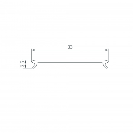 Экран STRETCH-S-35-CEIL-CENTER-10m OPAL BLACK (GAMMA35) (Arlight, -)