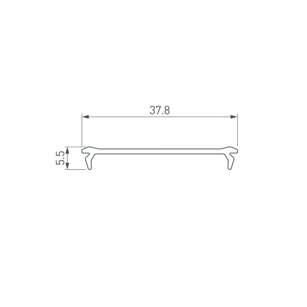 Экран ALM-FLAT-S-2020 OPAL-PM матовый (Arlight, Пластик)