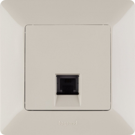 Legrand Valena LIFE DIY Сл.кость Розетка ТЛФ 1-ая (RJ11)