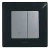 Legrand Etika Алюминий Светорегулятор нажимной, 400Вт