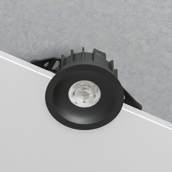 Светильник встраиваемый светодиодный Combi 10W 4000K черный 25067/LED Elektrostandard Combi a069004 Светильник встраиваемый светодиодный Combi 10W 4000K черный 25067/LED Elektrostandard Combi a069004