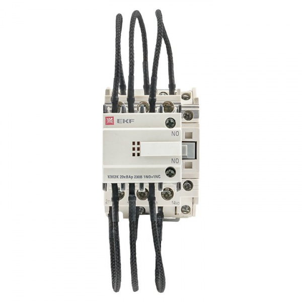 EKF PROxima Контактор для конденсатора КМЭК 20квар 230В 2NО+1NC