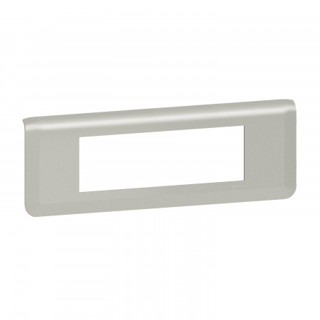 Legrand Mosaiс Рамка - Программа Mosaic - 6 модулей - алюминий