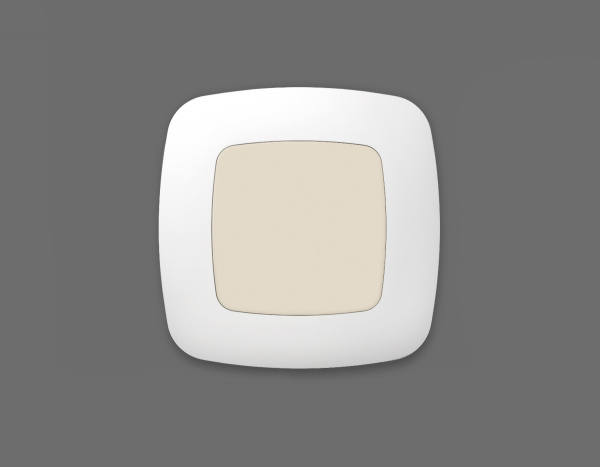 Лицевая панель OMEGA (Бежевый матовый) заглушка для суппорта QUANT OP3360