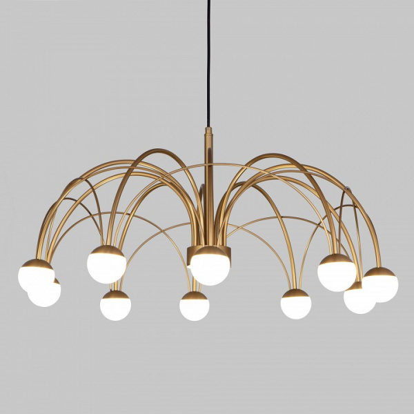 Подвесной светодиодный светильник 90030/10 LED золото Eurosvet Ragno