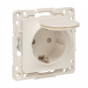 EKF PROxima Стокгольм Белый Розетка с/з, со шторками и крышкой, 16А, IP44