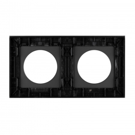 Arlight Рамка стеклянная FRM-GLARE-GC-2-BK (-)