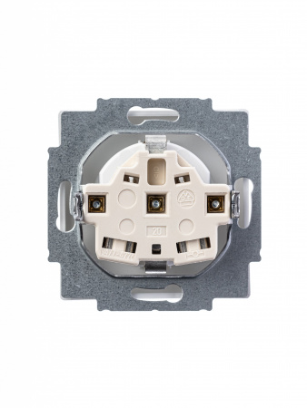 ABB BJE Solo/Future Бел Розетка с/з