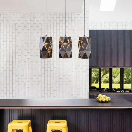 Подвесной светильник 50145/3 черный Eurosvet Reprise