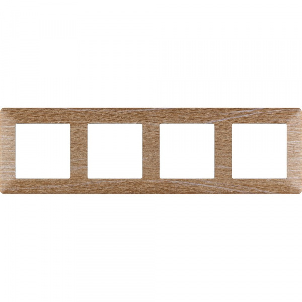 Legrand Valena LIFE Светлое дерево Рамка 4-ая