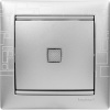 Legrand Valena Алюминий Выключатель 1-клавишный с подсветкой