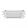 Встраиваемый светодиодный светильник Horoz Slim/SQ 24W 4200K 056-005-0024 HRZ00002357
