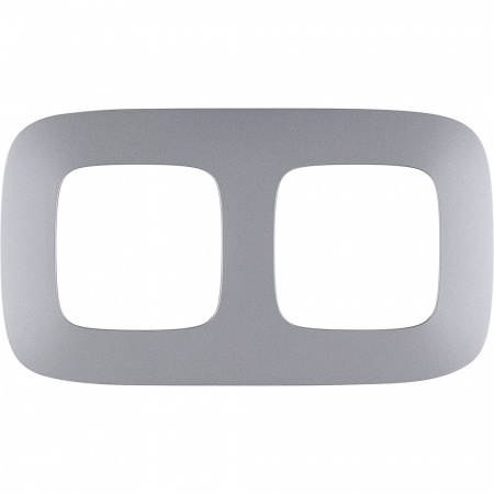 Legrand Valena ALLURE Алюминий Рамка 2-ая