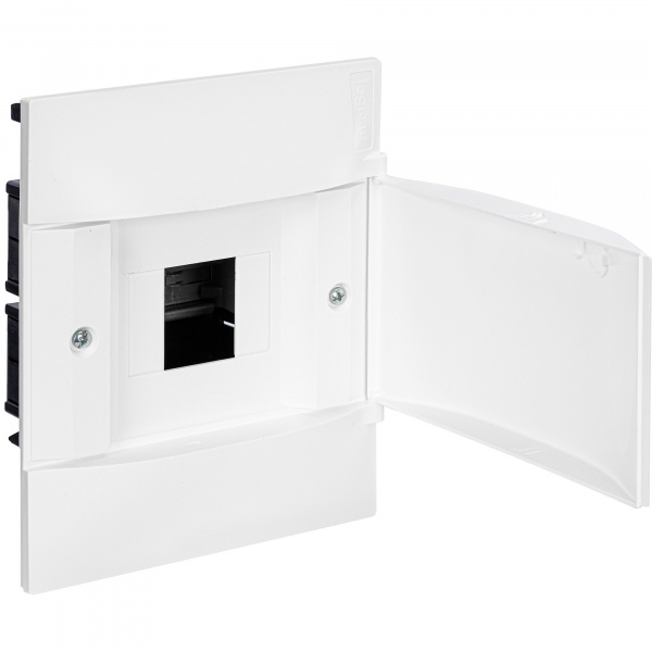 Legrand Practibox S Пластиковый щиток Встраиваемый 1X4 Белая дверь