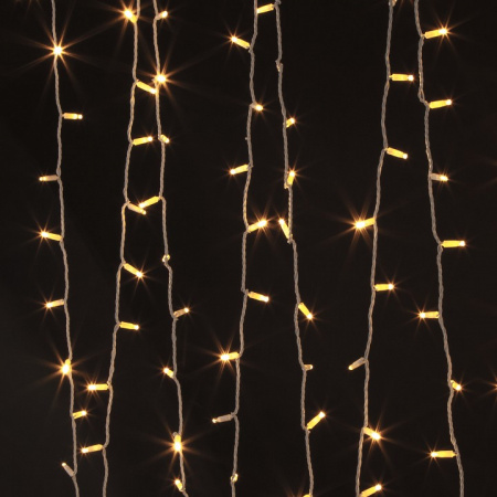 Гирлянда нить с мерцанием 20м IP65 400-102 теплый белый Eurosvet 400-102