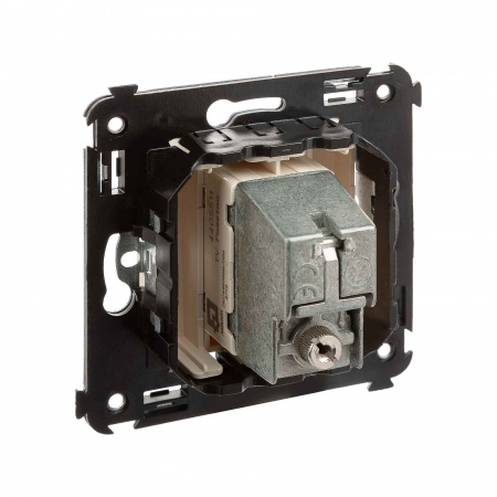 DKC Avanti Ванильная дымка Розетка TV проходная в стену