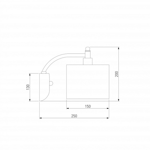 Бра с абажуром 60080/1 сатин-никель Eurosvet Adagio