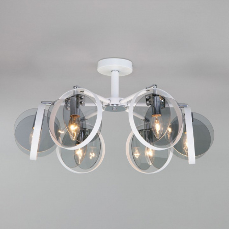 Потолочный светильник в стиле лофт 70121/6 белый Eurosvet Gallo