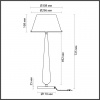 Настольная лампа Odeon Light Standing Tower 4852/1T