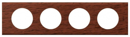 Legrand Celiane Орех Рамка 4-ая (2+2+2+2 мод)
