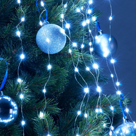 Гирлянда занавес 'роса' белый 2*2,6М IP20 200-006 Eurosvet 200-006