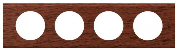 Legrand Celiane Орех Рамка 4-ая (2+2+2+2 мод)