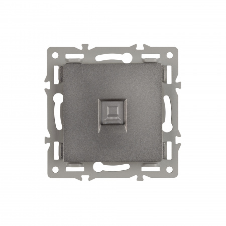 Arlight Механизм компьютерной розетки SCT-MPC1-PL-GR (RJ-45, CAT6) (-)