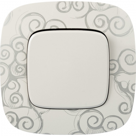 Legrand Valena ALLURE Нарцисс хром Рамка 1-ая