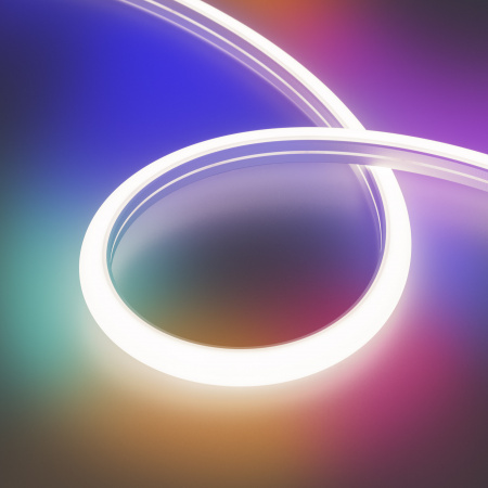 Arlight Лента герметичная DMX MOONLIGHT-TOP-B84-16x15mm 24V RGB (18 W/m, IP67, 5m, wire x2) (Боковой вывод кабеля)