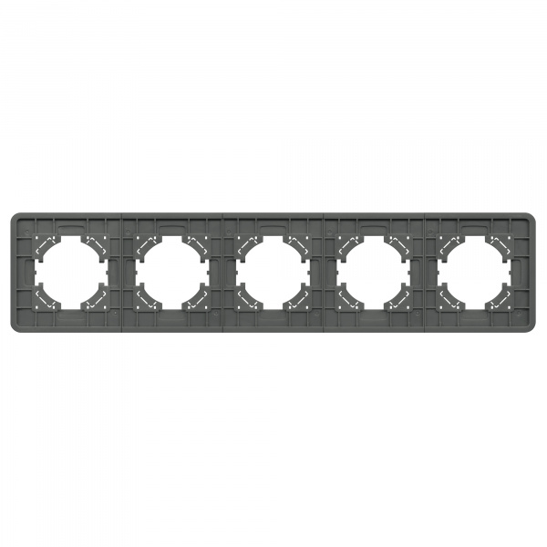 Arlight Рамка стеклянная FRM-OMALI-SFGS-5-GR (-)