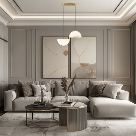 Подвесной светодиодный светильник 50083/2 LED золото Eurosvet Emisfero