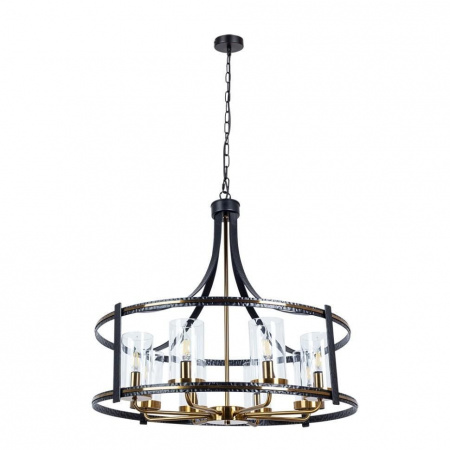Подвесная люстра Arte Lamp Avior A7011SP-8BK