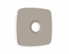 Лицевая панель OMEGA (Серо-бежевый матовый) для TV розетки QUANT OP3730