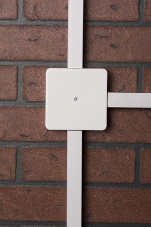 EKF PROxima Коробка разветвительная KMP-030-032 наружная (100х100х28) белая