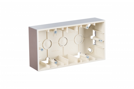 Simon 15 Алюминий Коробка 2-ая для наружного монтажа