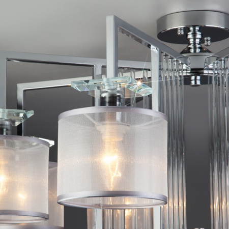 Умный потолочный светильник 60123/8 хром Eurosvet Fargo