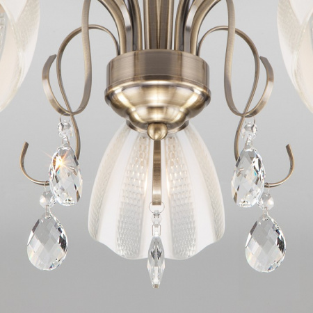 Потолочный светильник 30155/5 античная бронза Eurosvet Floranse