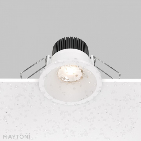 Встраиваемый светильник Downlight DL034-01-06W3K-W Maytoni Zoom